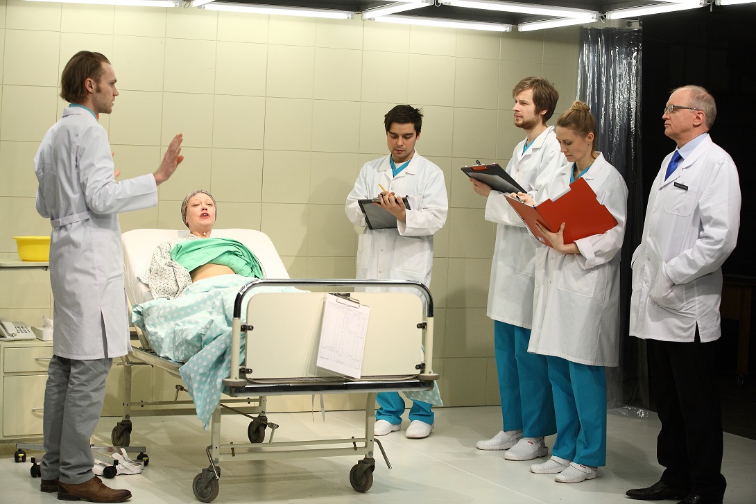 Skats no izrādes "Prāts" // Foto – Agnese Zeltiņa